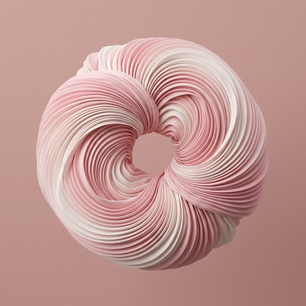 3D swirling fabric texture